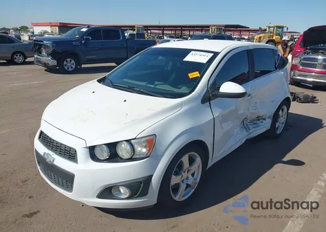 2012 Chevrolet Sonic 2Lz from USA, damaged, VIN 1G1JE6SH1C4203349